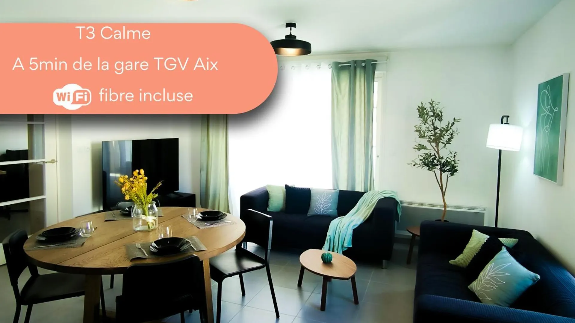 엑상프로방스 L'Instant Aixois T3 Situe A Aix La Duranne 아파트